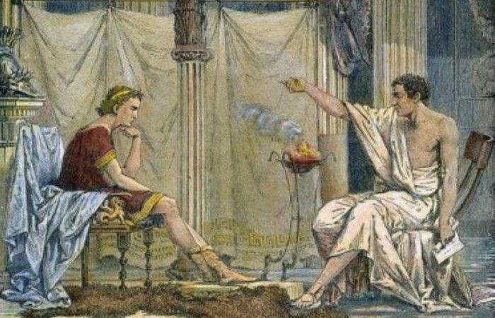 Аристотель и Александр