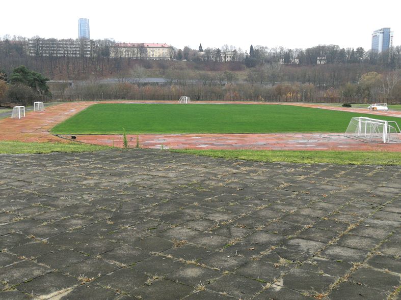 Стадион бывшего Пединститута