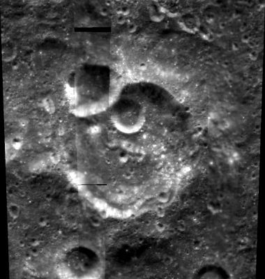 Лунный кратер КозыревФото: Clementine space probe/NASA