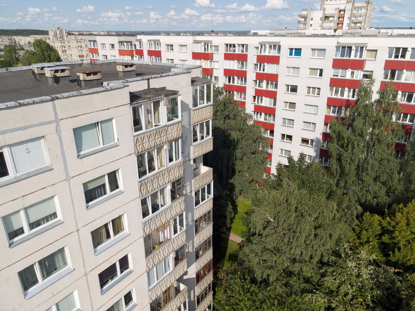 Модернизация многоквартирных домов в Литве. Фото APVA.