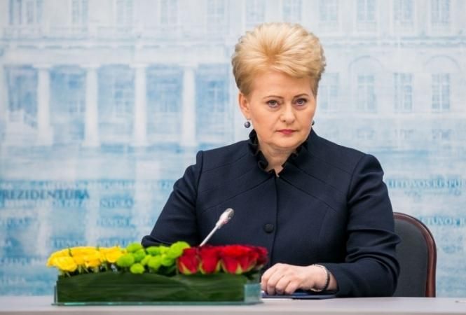 Президент Литвы Даля Грибаускайте фото:asset.in.ua