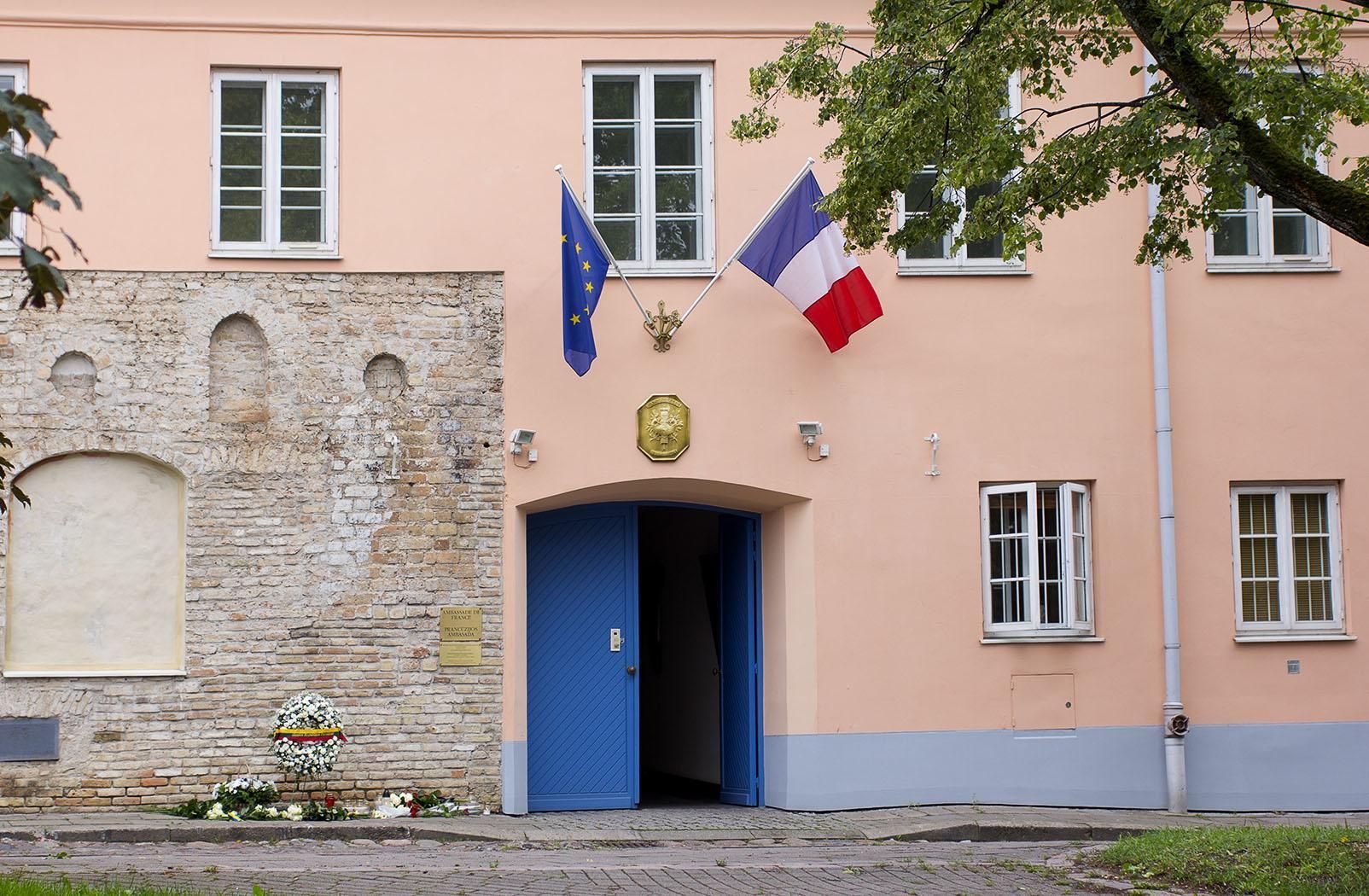 Посольство Франции в Литве фото: obzor.lt