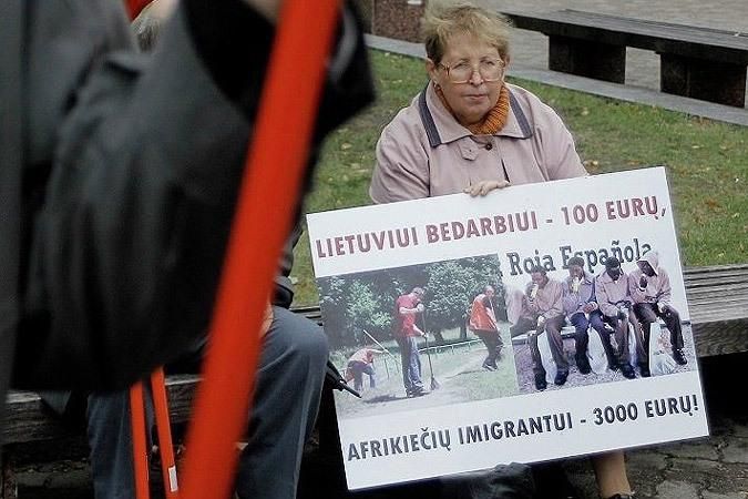 В Литве около 80% населения не хотят приезда беженцев фото: kompravda.eu