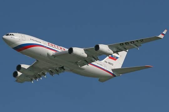 Президентский самолет Ил-96-300ПУ Фото Сергея Рябцева