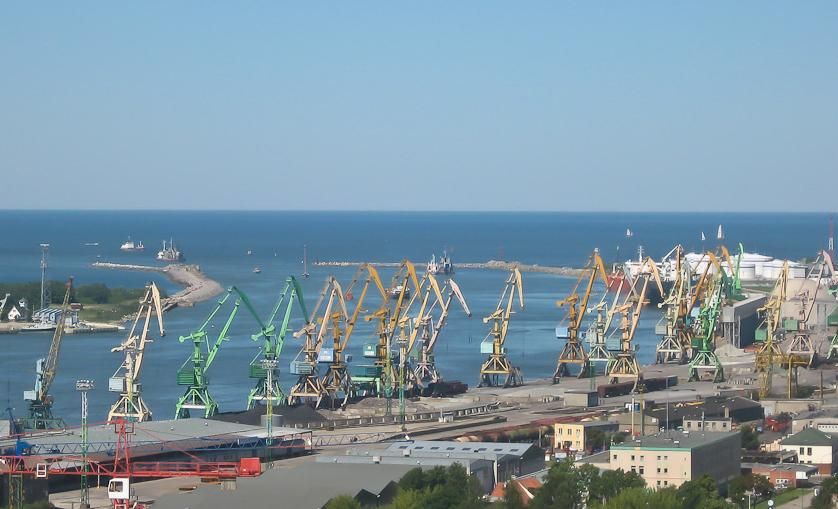 Порт в Клайпеде фото:Euromig.com