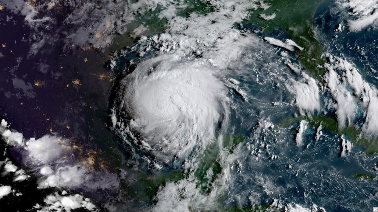 Ураган Ирма, фото с космоса
