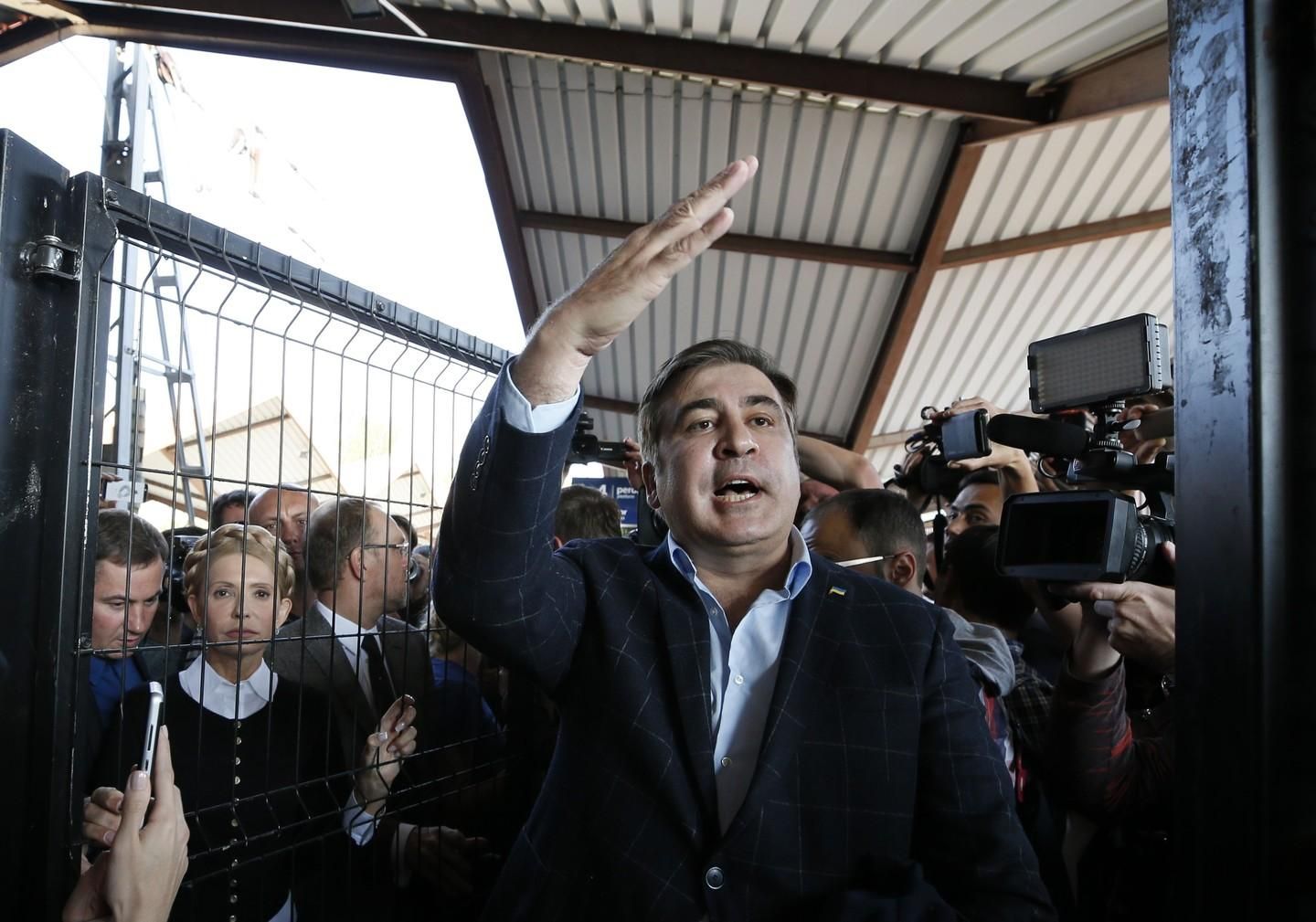 Михаил Саакашвили. Фото: © REUTERS/GLEB GARANICH