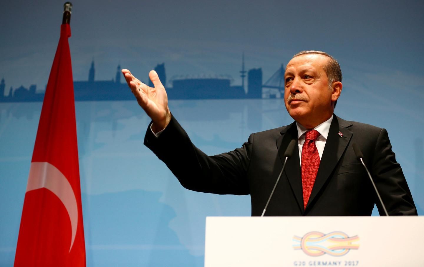 Президент Турции Тайип Эрдоган. Фото: ©REUTERS/WOLFGANG RATTAY