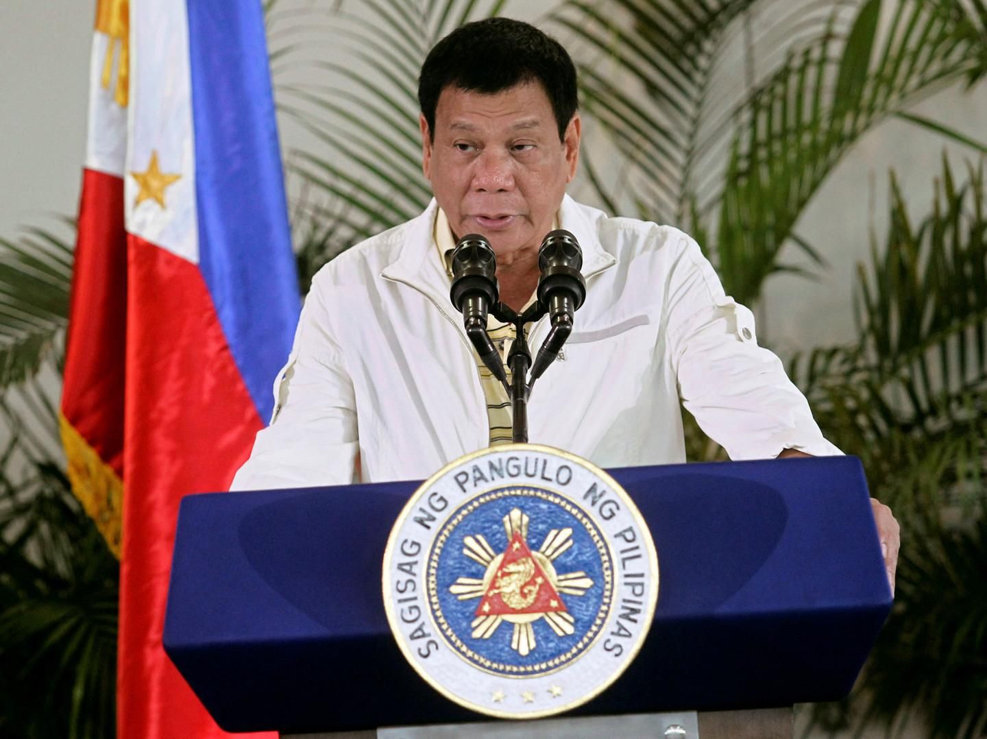 Президент Филиппин Родриго Дутерте. Фото: ©REUTERS/Lean Daval Jr