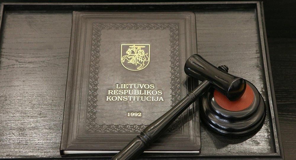 фото:ru.sputniknews.lt Конституция Литвы