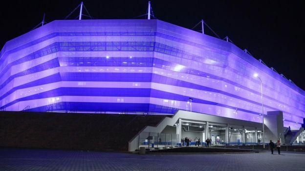 VITALY NEVAR/TASS Image caption Стадион "Калининград" могут передать в коммерческое использование