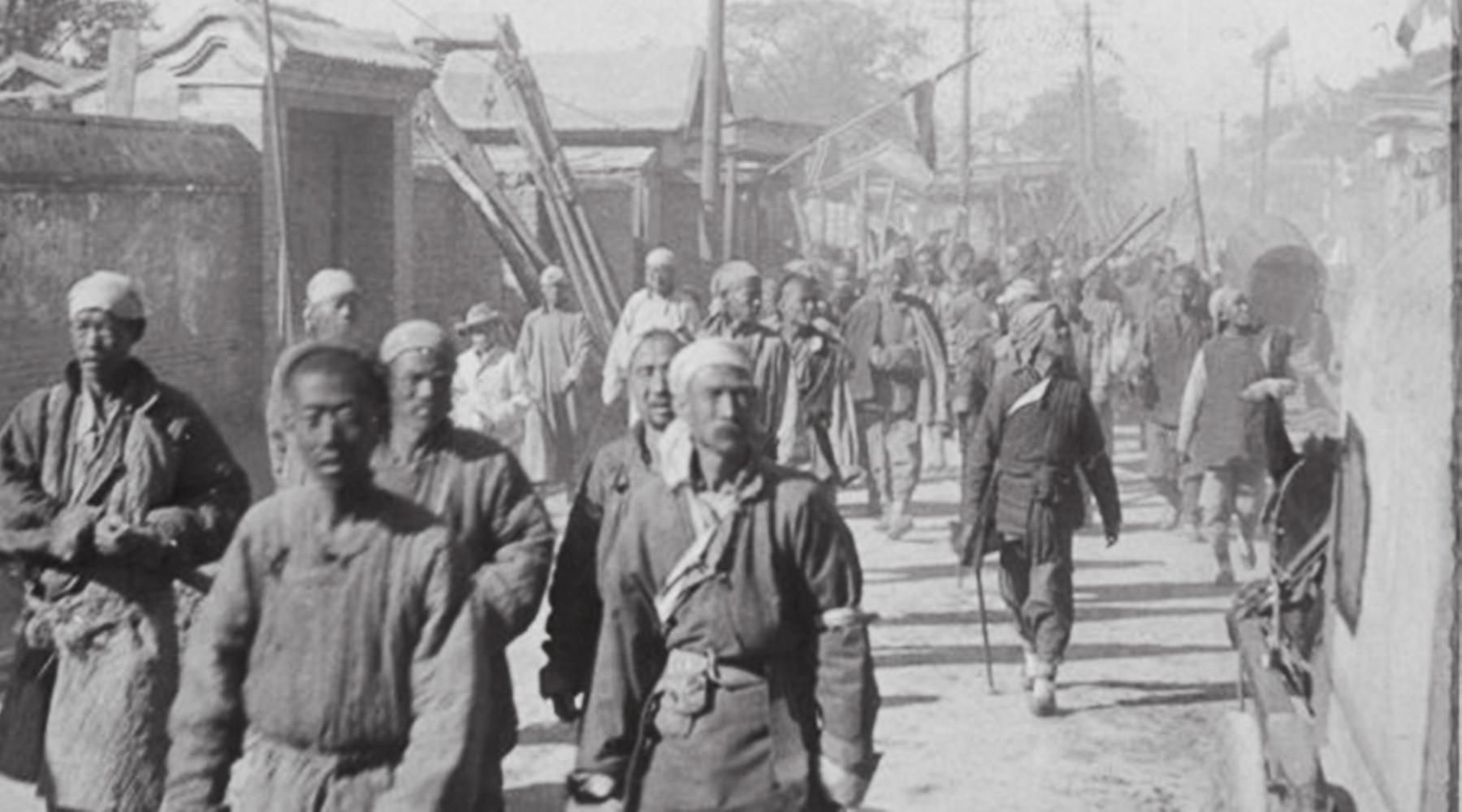 Ихэтуани в Тяньцзине © Library of Congress