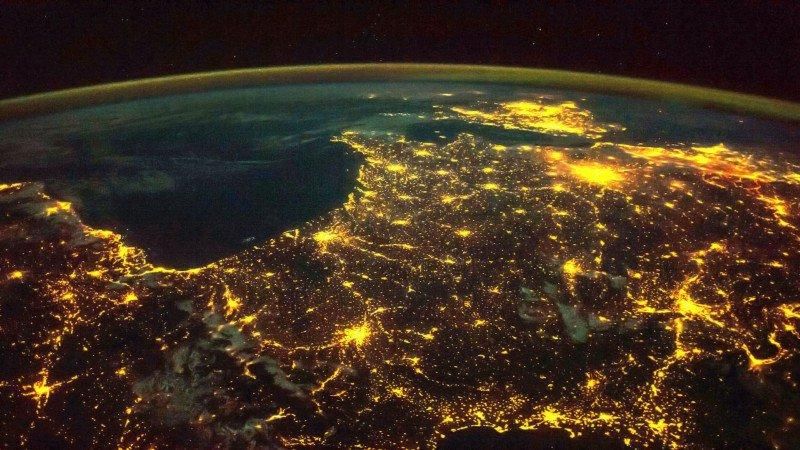 фото России из космоса