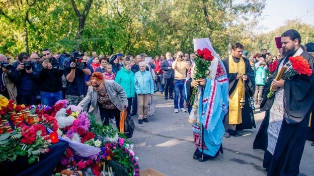 КЕРЧЬ.NET Image caption Это стало первой столь крупной трагедией в Крыму после аннексии в 2014 году
