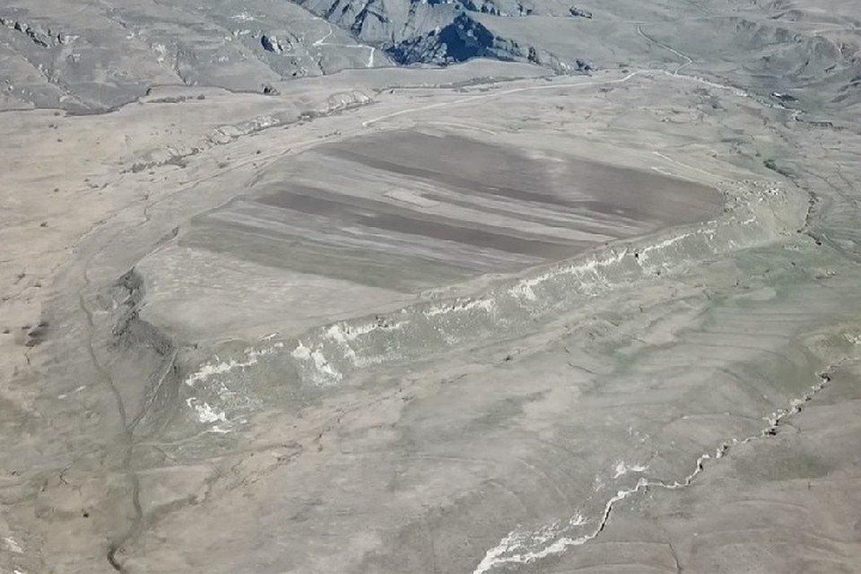 Очертания ковчега на горе Садой-Лам в Чечне