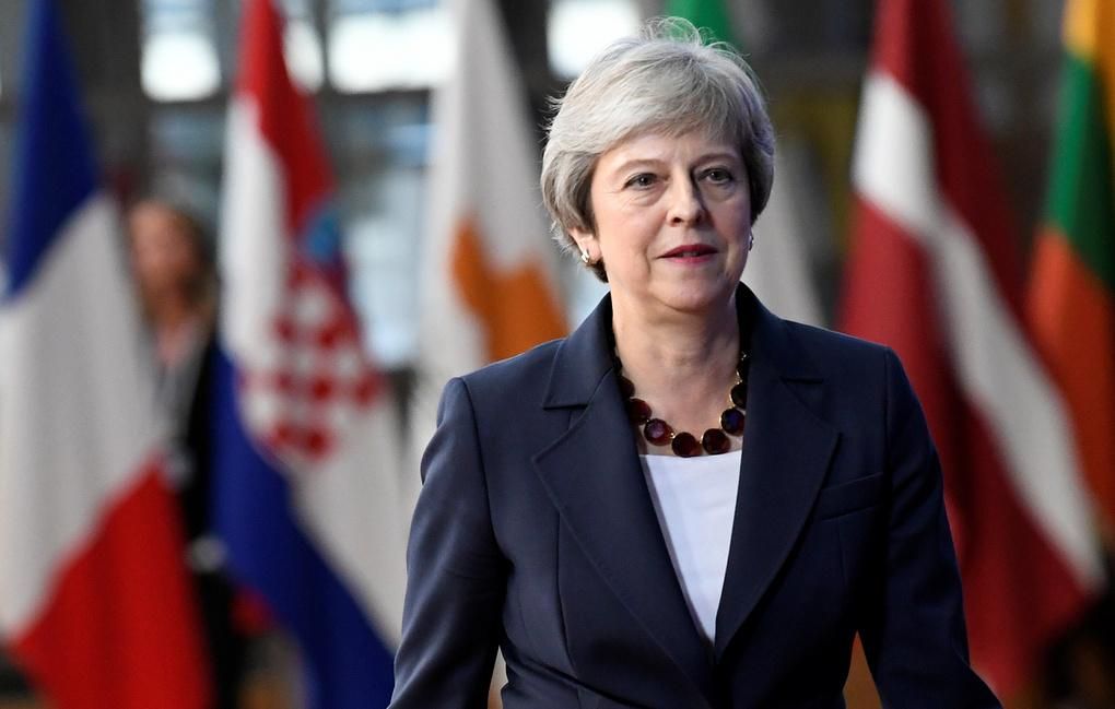 Премьер-министр Великобритании Тереза Мэй © REUTERS/Piroschka van de Wouw
