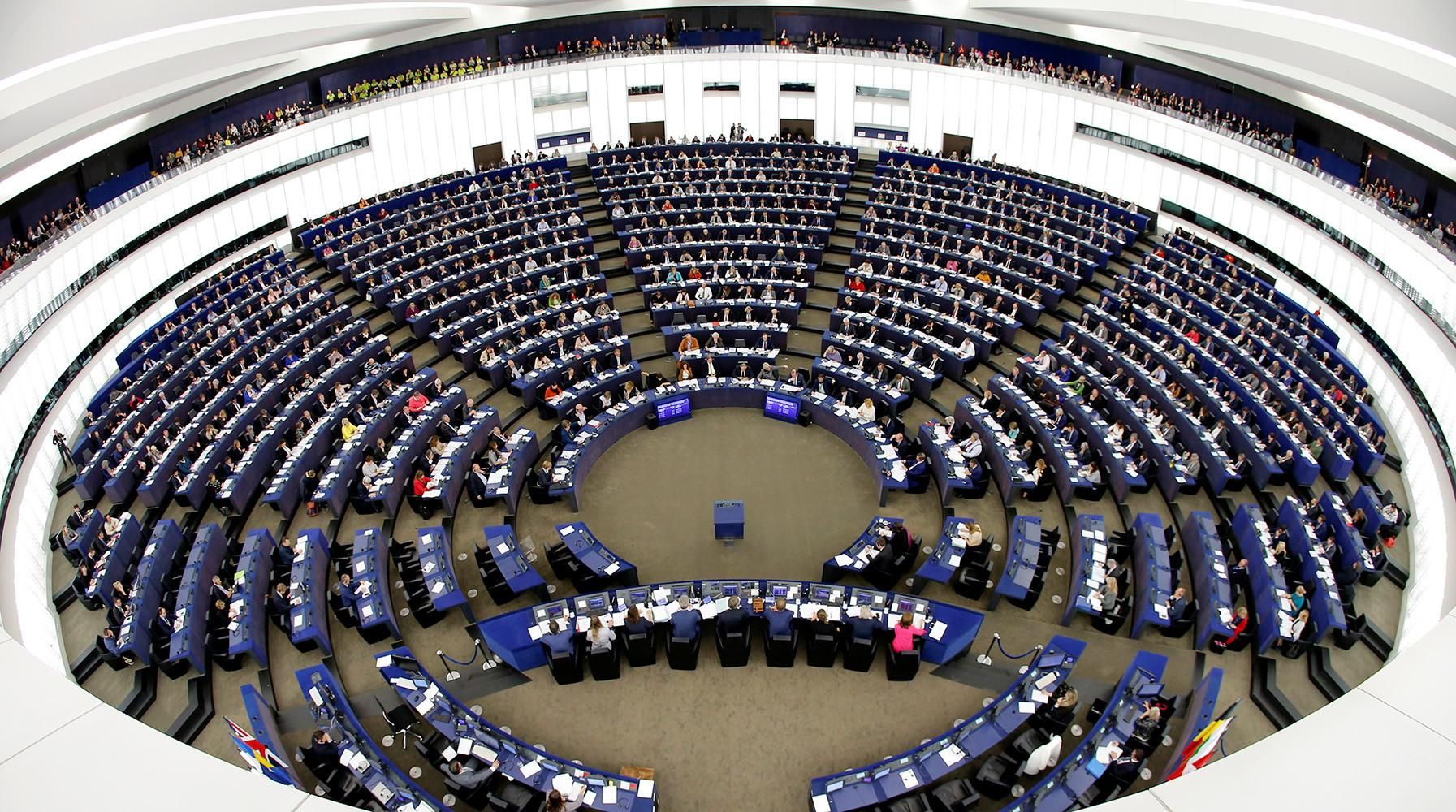 Европейский парламент в Страсбурге в ходе пленарной сессии Reuters © Vincent Kessler