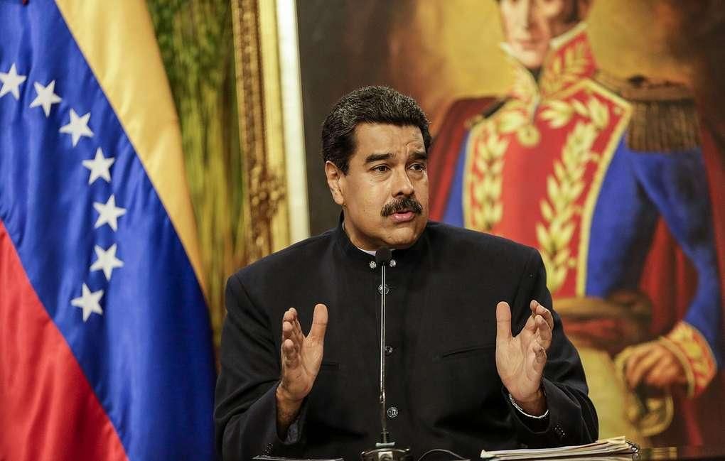 Президент Венесуэлы Николас Мадуро © EPA/CRISTIAN HERNANDEZ