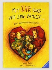 Детская книга "Мы с тобой семья. История усыновления"