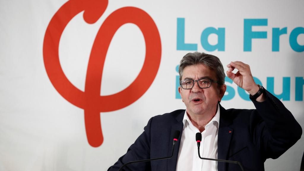 Лидер французских крайне левых Жан-Люк Меланшон назвал президента Эмманюэля Макрона «русофобом» и призвал Францию к новой внешней политике REUTERS/Benoit Tessier