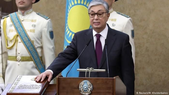 Касым-Жомарт Токаев вступает в должность президента РК, 20 марта 2019 года