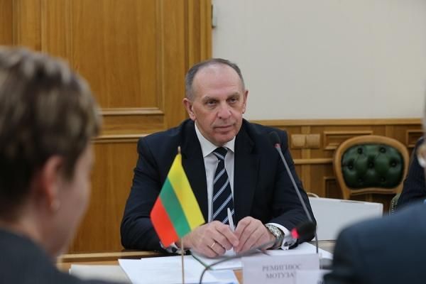 Литовский посол в России Рямигиюс Мотузас
