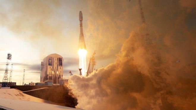 LYSTSEVA/TASS Image caption Пусковую площадку для сверхтяжелой ракеты планируется построить на космодроме "Восточный", где сейчас есть только стартовый стол для "Союзов"