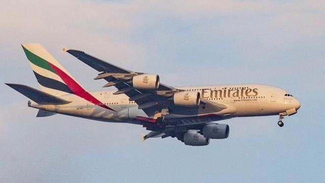 GETTY IMAGES Image caption A380 авиакомпании Emirates