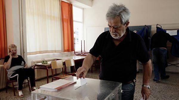 © РИА Новости / Костис Нтантамис Парламентские выборы в Греции. 7 июля 2019