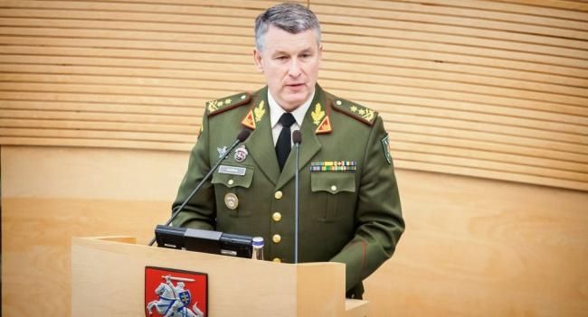 EADaily Генерал-майор Вальдемарас Рупшис главнокомандующий Вооруженными силами (ВС) Литвы