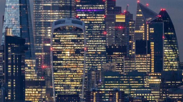 GETTY IMAGES Image caption Лондонский Сити - ворота в Европу для капитала со всего мира