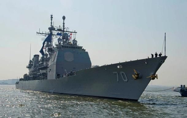 Фото: US Navy Ракетный крейсер USS Lake Erie должен был посетить Гонконг в сентябре.