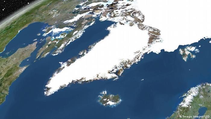 Фотографии Гренландии из космоса