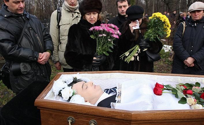 Похороны юриста инвестиционного фонда Hermitage Capital Management Сергея Магнитского
