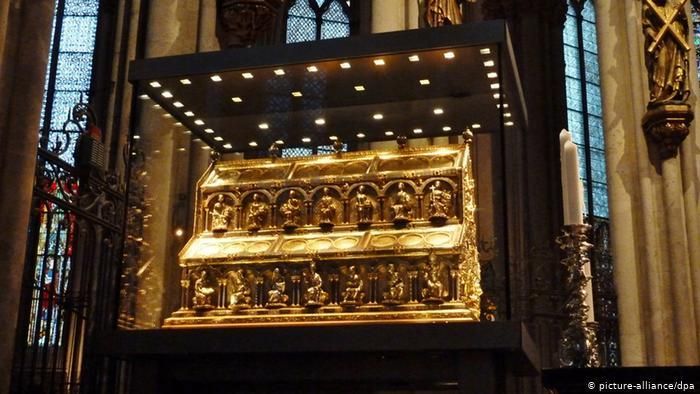 Золотой ковчег в Кельнском соборе