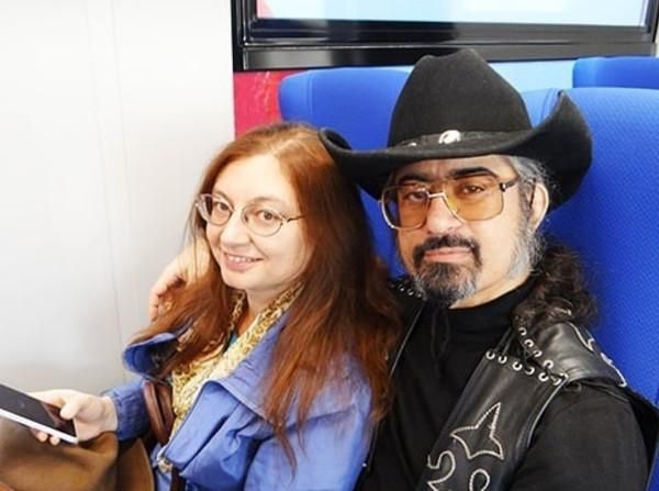 Селим Бенсаад с супругой Натальей. Фото © starhit.ru