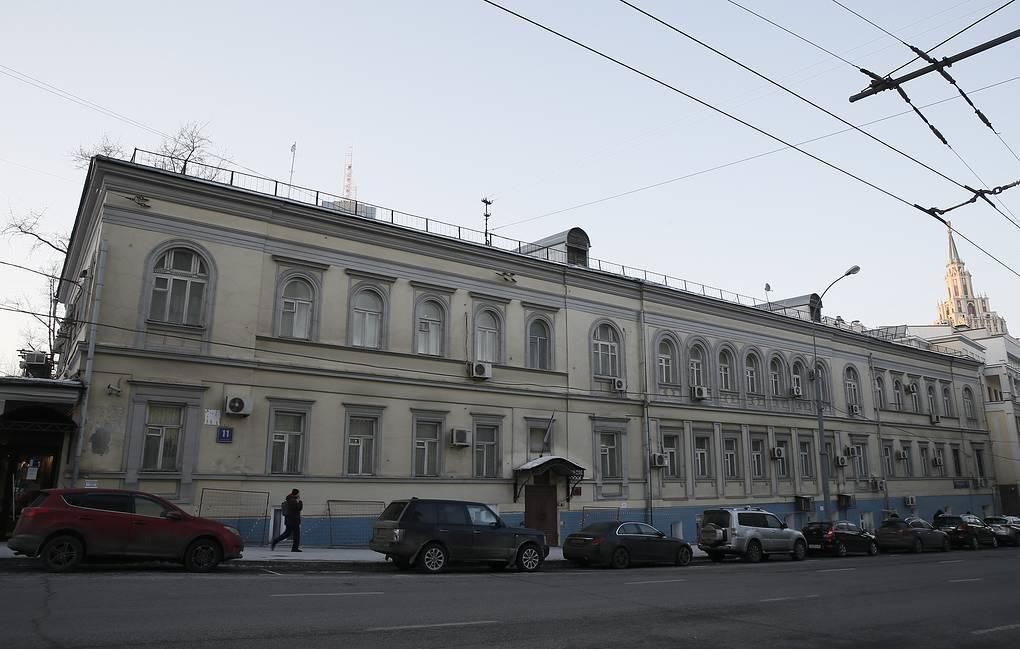 Здание Басманного суда Москвы © Александр Щербак/ТАСС
