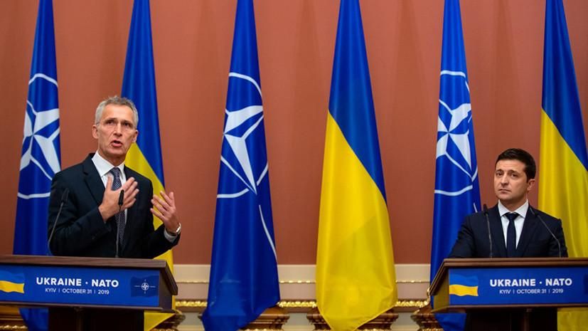 Генеральный секретарь НАТО Йенс Столтенберг и президент Украины Владимир Зеленский © president.gov.ua