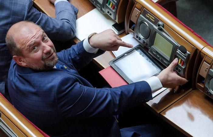 Бывший депутат Верховной рады Украины Сергей Мельничук Фото: Zuma/ТАСС
