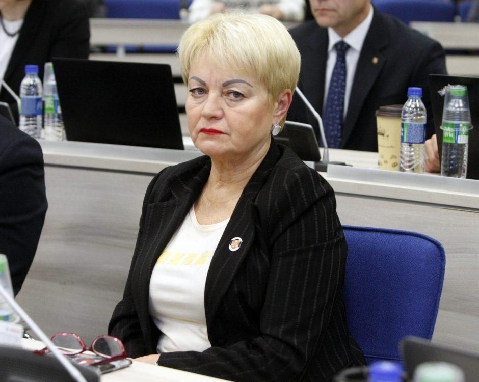 Депутат горсовета Клайпеды Элла Андреева