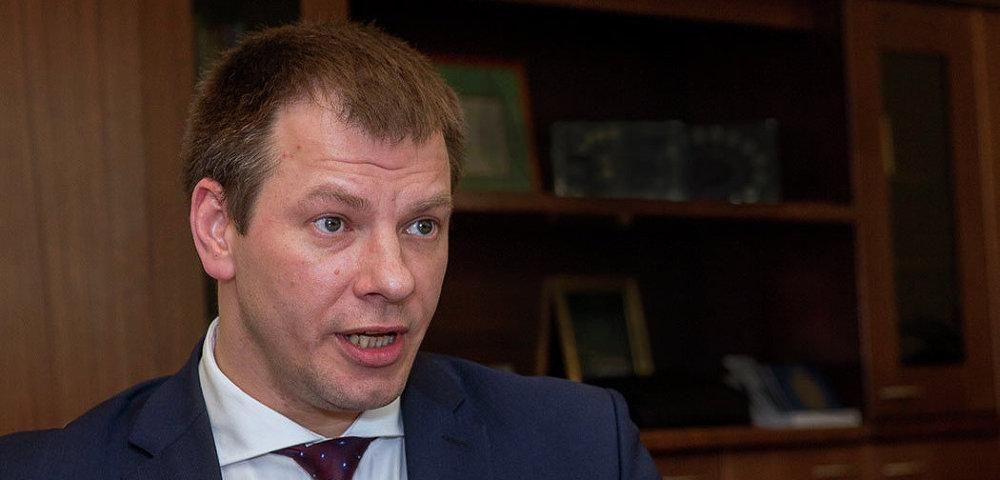 Министр финансов Литвы Вилюс Шапока