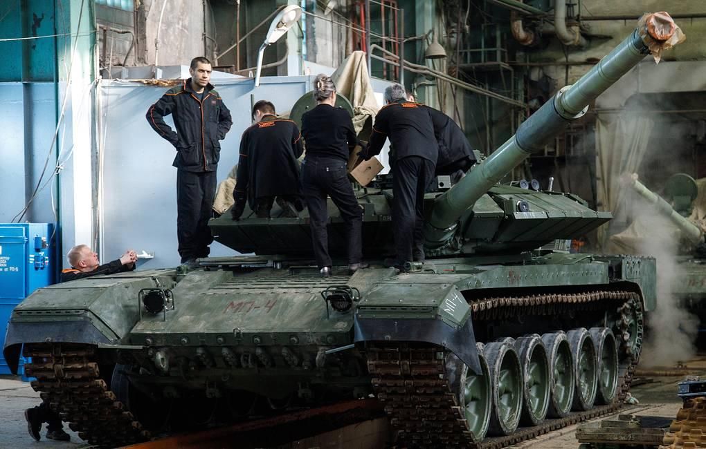 Модернизированный танк Т-90М "Прорыв" © Марина Молдавская/ТАСС