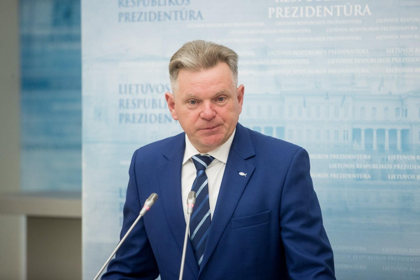 Министр транспорта и коммуникаций Литвы Ярослав Наркевич