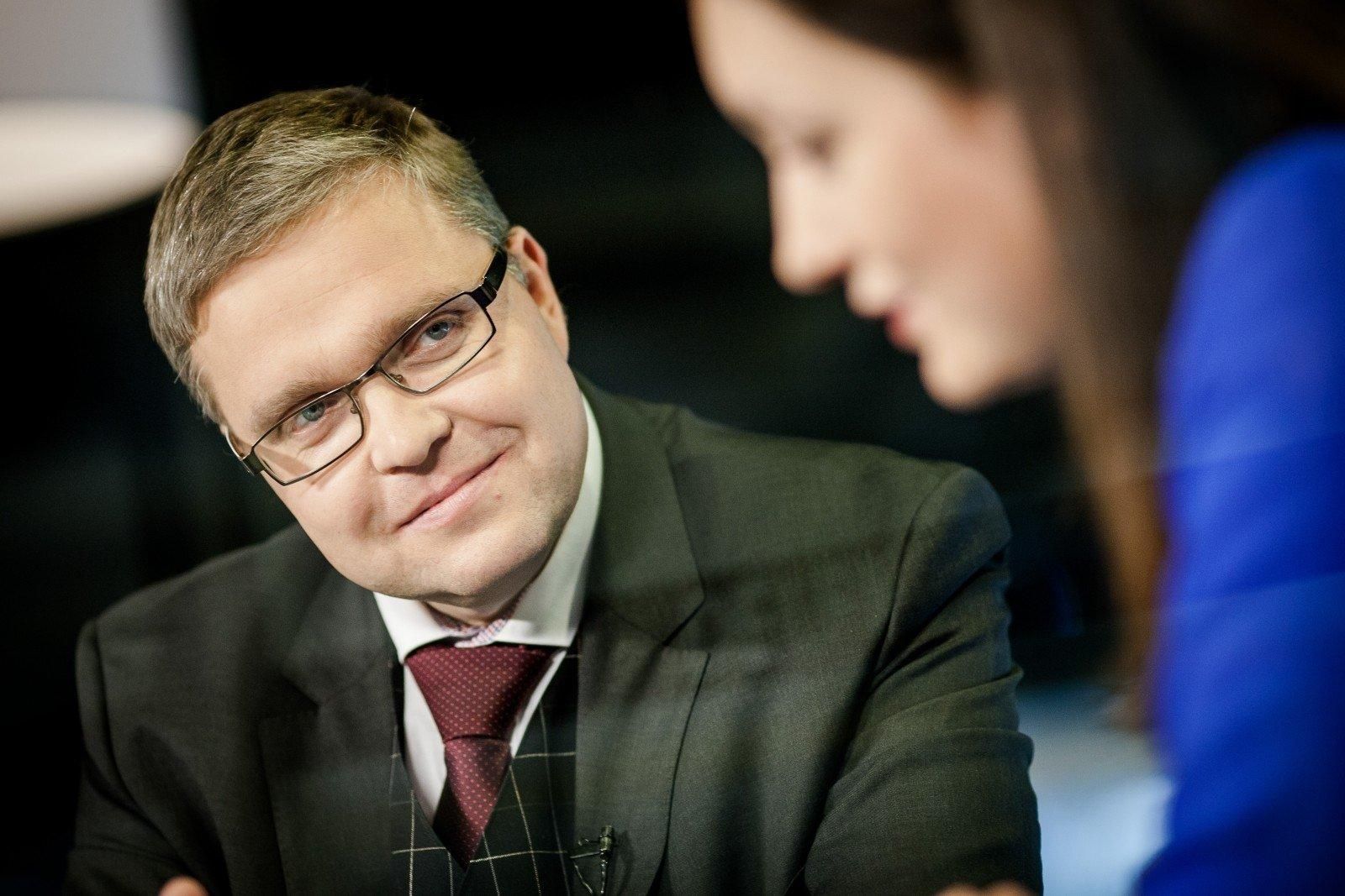 Председатель правления Банка Литвы (БЛ, Центробанка) Витас Василяускас фото: delfi.lt