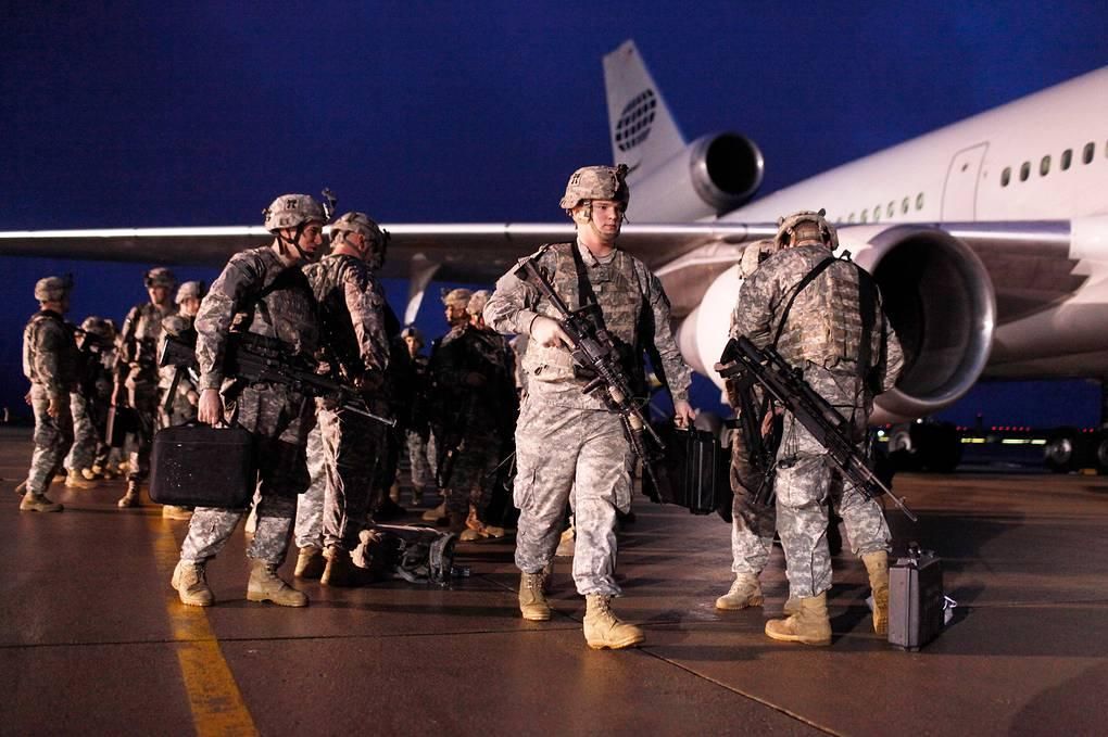 Военнослужащие армии США © AP Photo/Josh Anderson