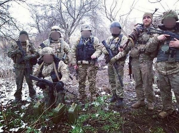 Крейг Лэнг во время войны на Донбассе. Источник: Instagram