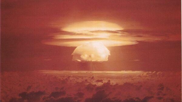© Фото : United States Department of Energy Облако, образовавшееся после взрыва атомной бомбы. Архивное фото