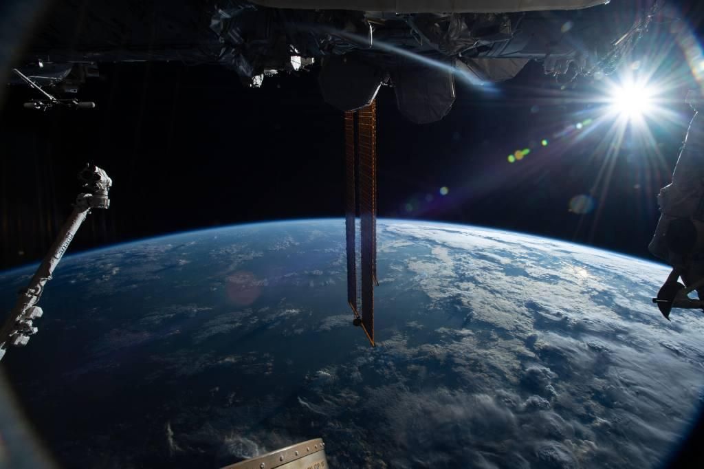Вид Земли с борта Международной космической станции (МКС). Фото © ТАСС / NASA / ZUMA Wire