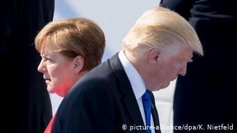 Отношения Ангелы Меркель и Дональда Трампа далеки от идеальных