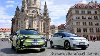Дрезден, июль 2020. Volkswagen представляет электромобили ID.4 и ID.3